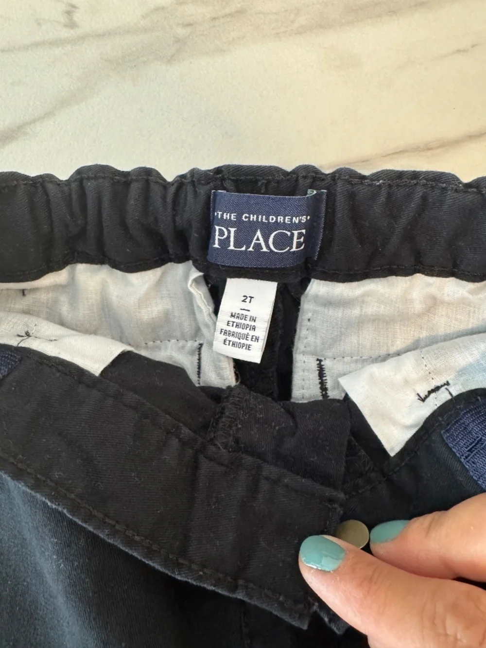 The Children’s Place Boys Navy Blue Uniform Pants Size 2T